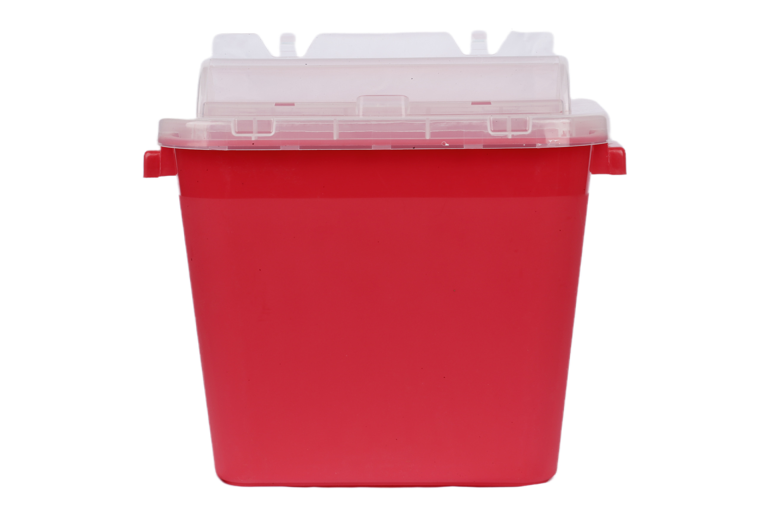 Envase para cortopunzantes 10 litros - vista frontal